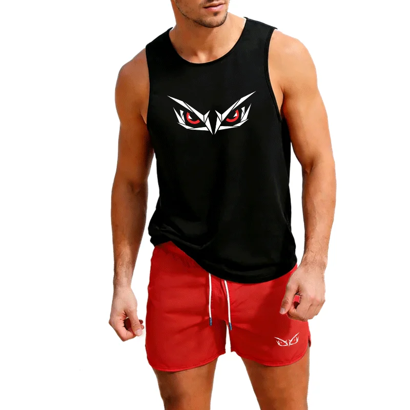 European Size Casual Trendy Tank Set Summer Outdoor Jogging Basketball Training Sportswear Vest+Beach Shorts Men's 2-piece
European Size Casual Trendy Tank Set Summer Outdoor Jogging Basketball Training Sportswear Vest+Beach Shorts Men's 2-piece
