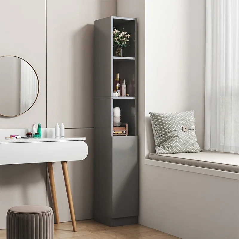 Super narrow vertical cabinet, bookshelf, crevice bookcase, floor-to-ceiling low cabinet, bedroom simple small household locker
Super narrow vertical cabinet, bookshelf, crevice bookcase, floor-to-ceiling low cabinet, bedroom simple small household locker