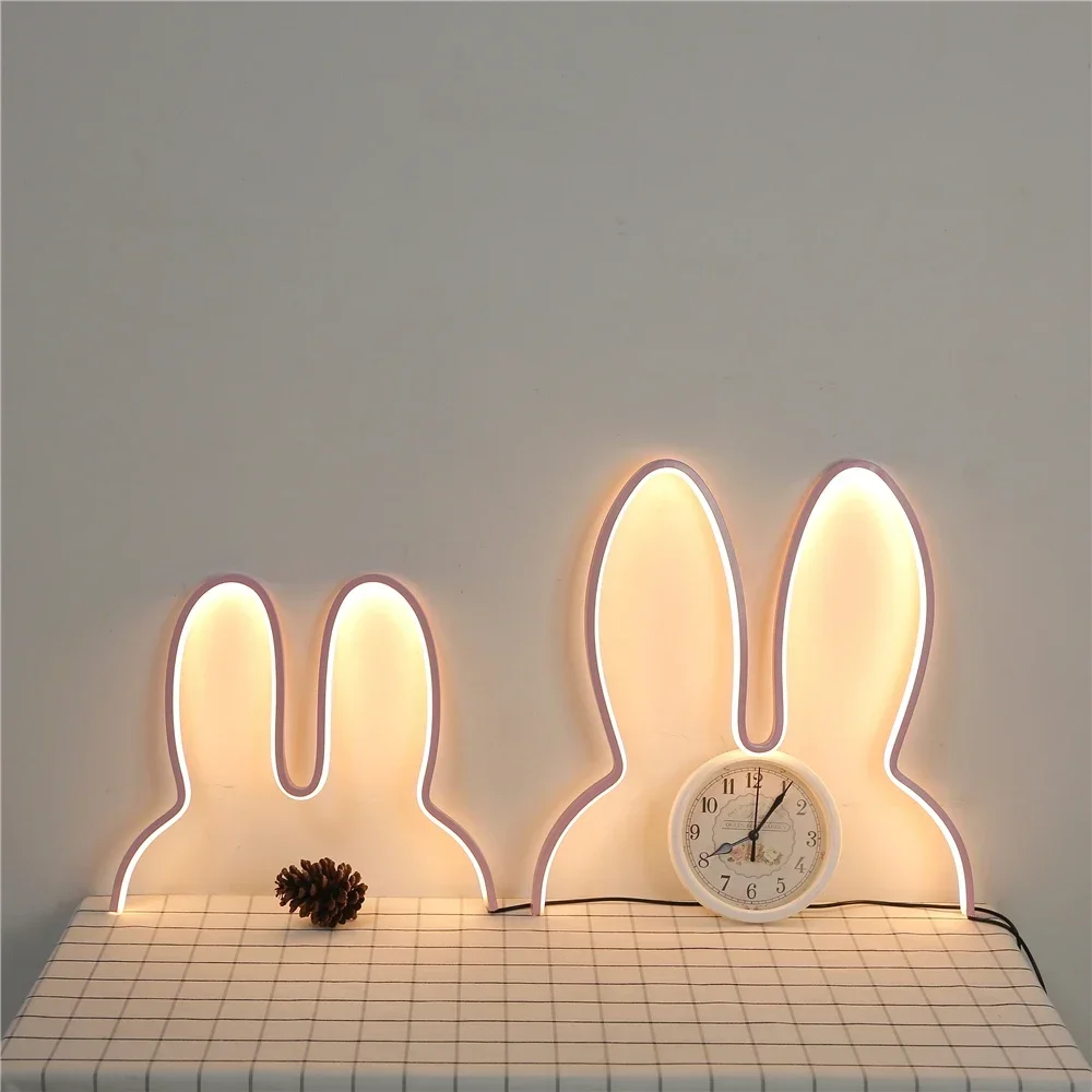 Rabbit Night Lights USB Powered LED Lamp Cute Animal LED Night Lamp Kids Baby Beside Table Lamp Bedroom Nightlight Holiday Gifts
Rabbit Night Lights USB Powered LED Lamp Cute Animal LED Night Lamp Kids Baby Beside Table Lamp Bedroom Nightlight Holiday Gifts