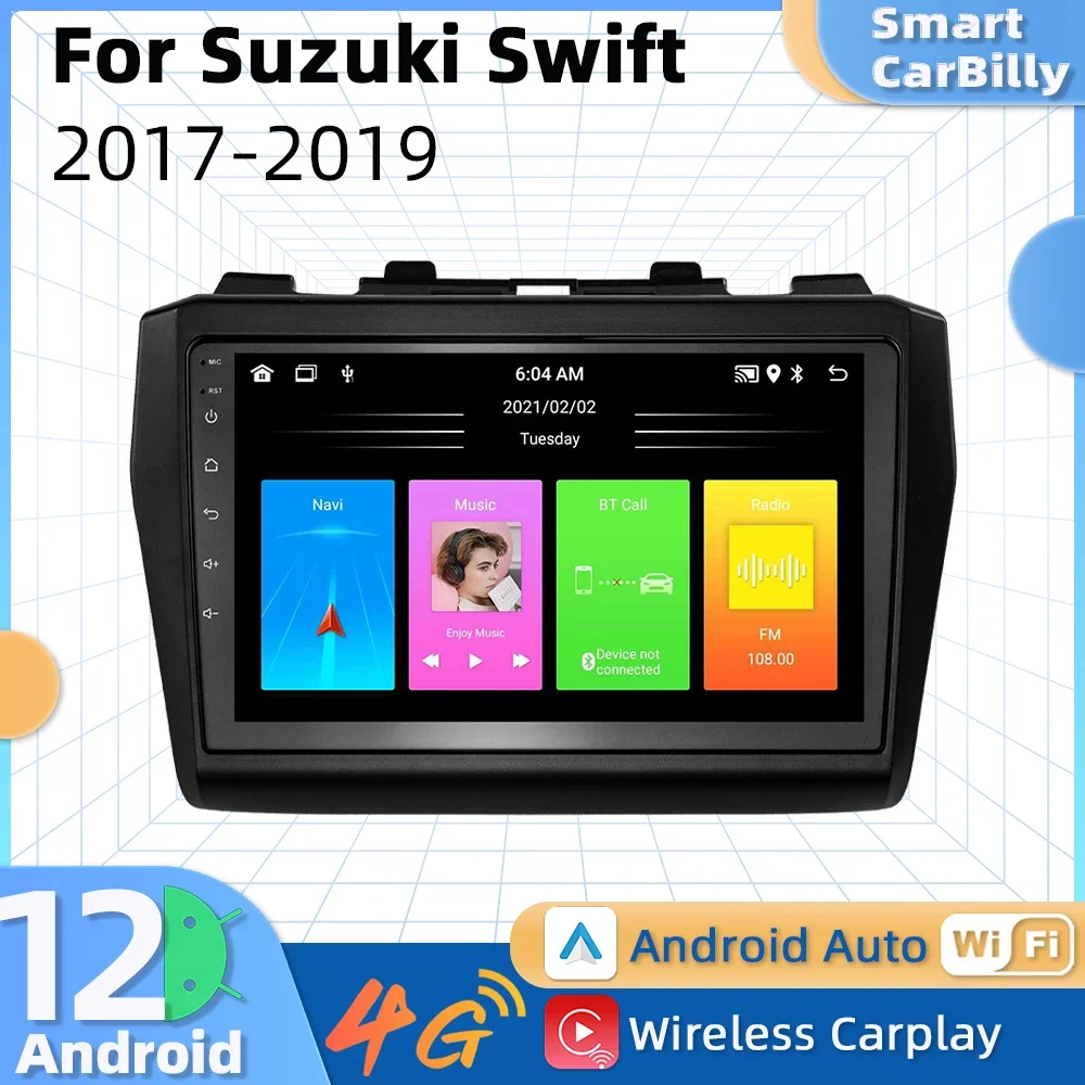 2 Din Android Car Radio Stereo for Suzuki Swift 2017-2019 Head Unit Autoradio GPS Navigation BT WIFI Audio Car Multimedia Player
2 Din Android Car Radio Stereo for Suzuki Swift 2017-2019 Head Unit Autoradio GPS Navigation BT WIFI Audio Car Multimedia Player