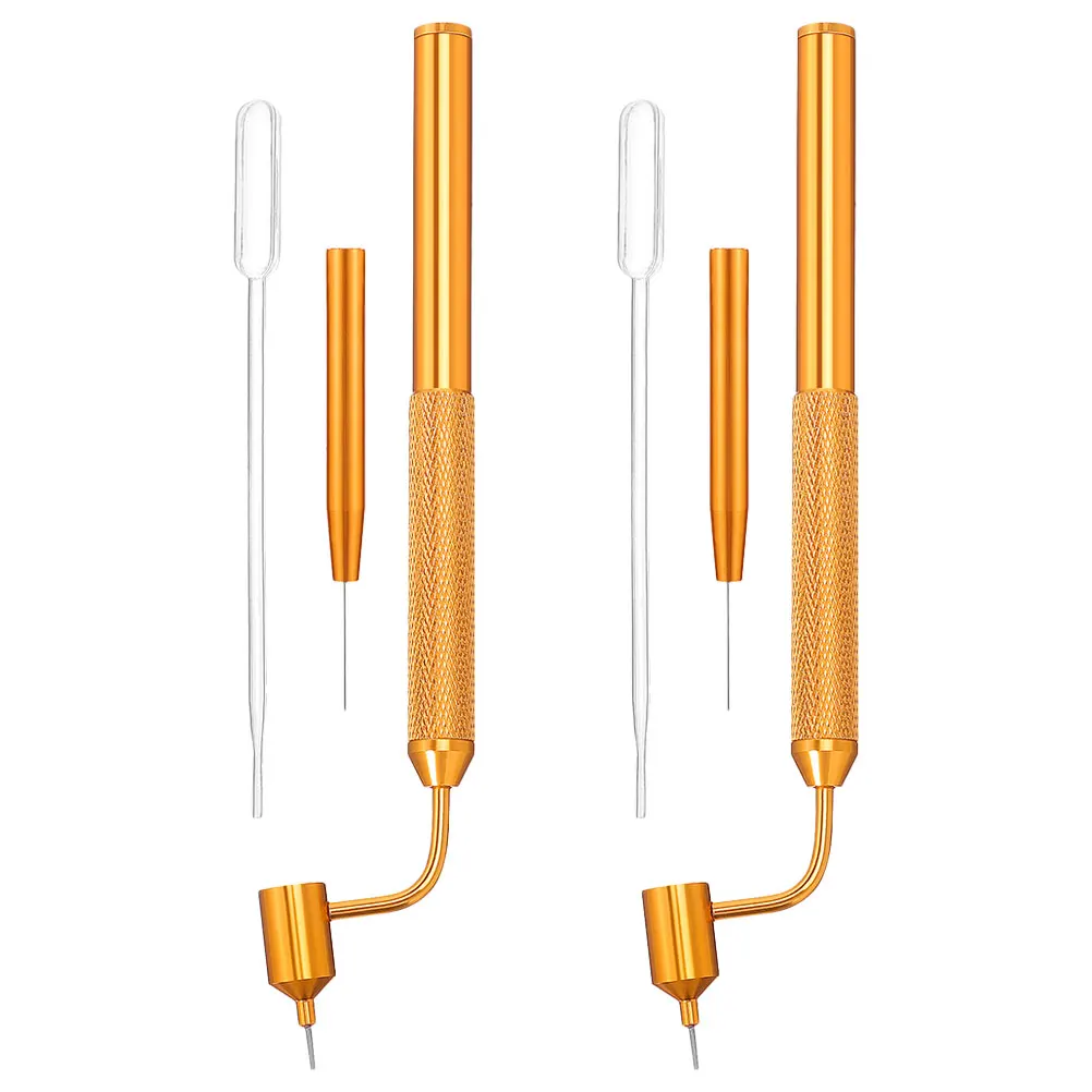 2 Sets Car Paint Scratch Repair Pen Automotive Touch Up Fine Line Applicator Gold Writer Set Universal Compatibility
2 Sets Car Paint Scratch Repair Pen Automotive Touch Up Fine Line Applicator Gold Writer Set Universal Compatibility