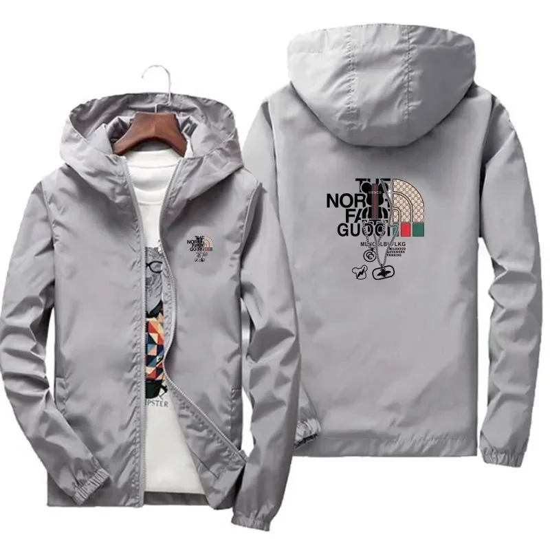 Men's Spring Autumn Windproof Zipper Hooded Baseball Jacket Casual High Quality Outdoor Sports Streetwear Coat Fashion Jackets
Men's Spring Autumn Windproof Zipper Hooded Baseball Jacket Casual High Quality Outdoor Sports Streetwear Coat Fashion Jackets