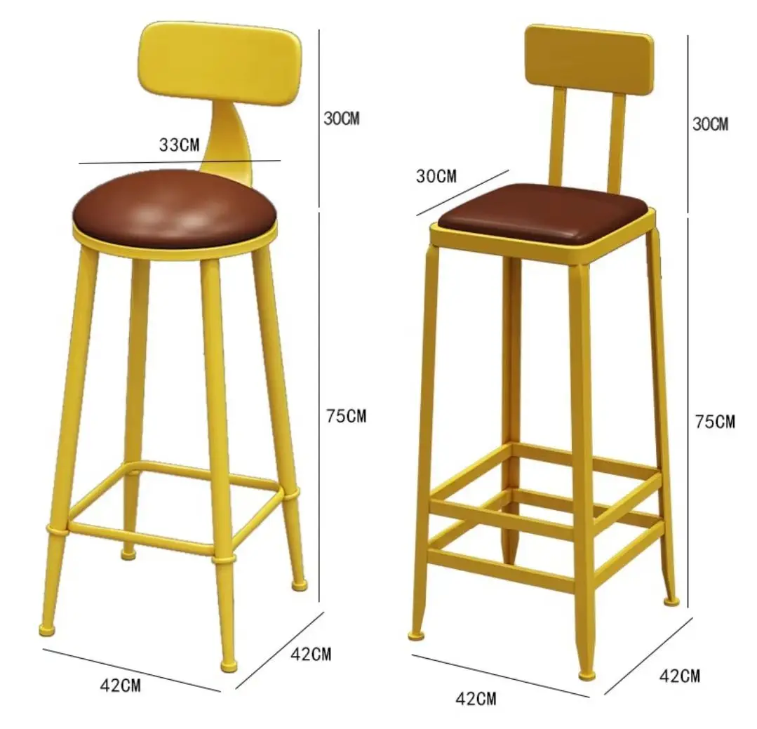 !@Bar Stool Modern Design High Pole Commercial Furniture with Metal Legs Supplied by Design Factories for Bars Hotel
!@Bar Stool Modern Design High Pole Commercial Furniture with Metal Legs Supplied by Design Factories for Bars Hotel
