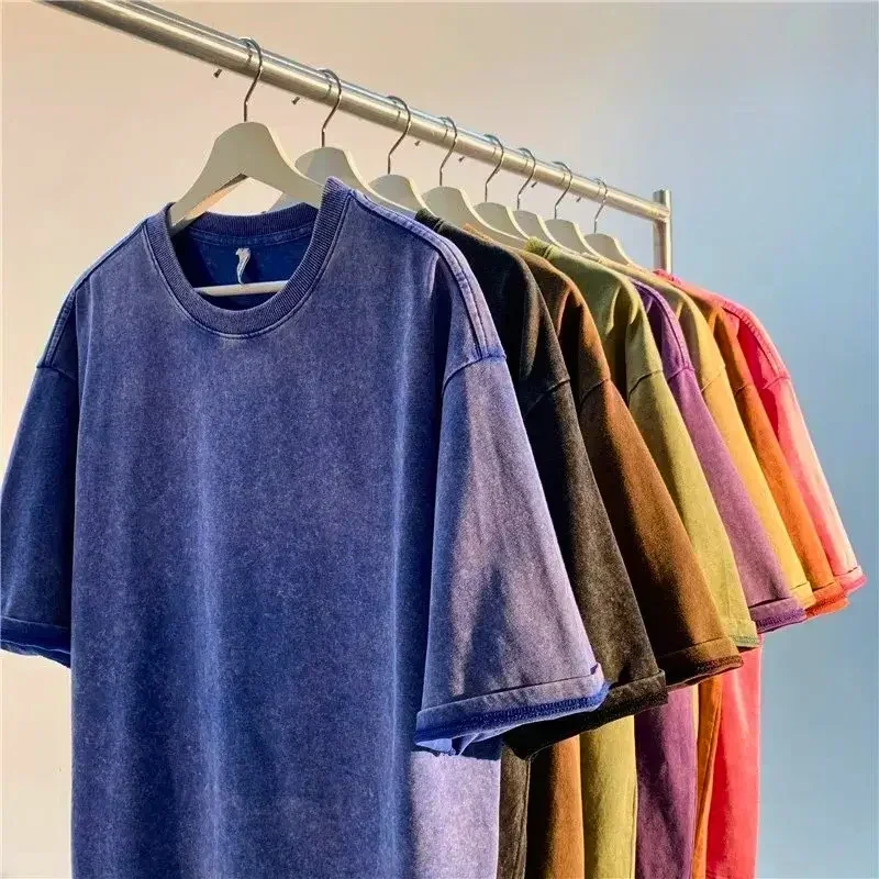 Мужская летняя стираная футболка, модная повседневная футболка большого размера в стиле ретро в стиле хип-хоп High Street Y2K, топы с короткими рукавами и круглым вырезом, стираная футболка унисекс
Мужская летняя стираная футболка, модная повседневная футболка большого размера в стиле ретро в стиле хип-хоп High Street Y2K, топы с короткими рукавами и круглым вырезом, стираная футболка унисекс