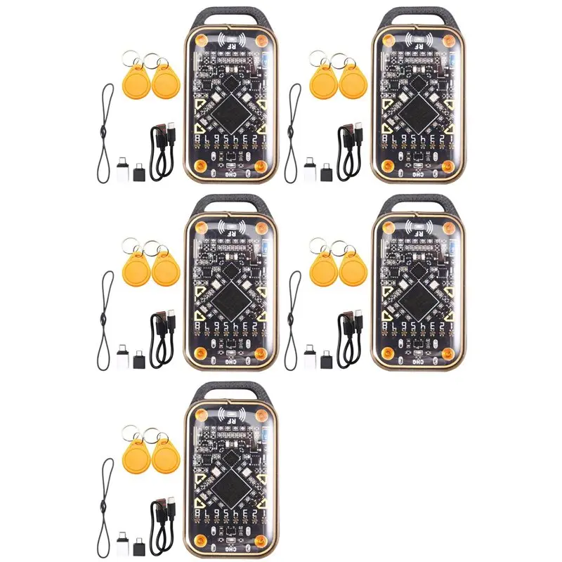 5X Chameleon Ultra Upgrade Эмулятор смарт-карт + 10Xcuid Брелок-считыватель RFID-чипов 125K 13.56МГц для декодирования карт
5X Chameleon Ultra Upgrade Эмулятор смарт-карт + 10Xcuid Брелок-считыватель RFID-чипов 125K 13.56МГц для декодирования карт