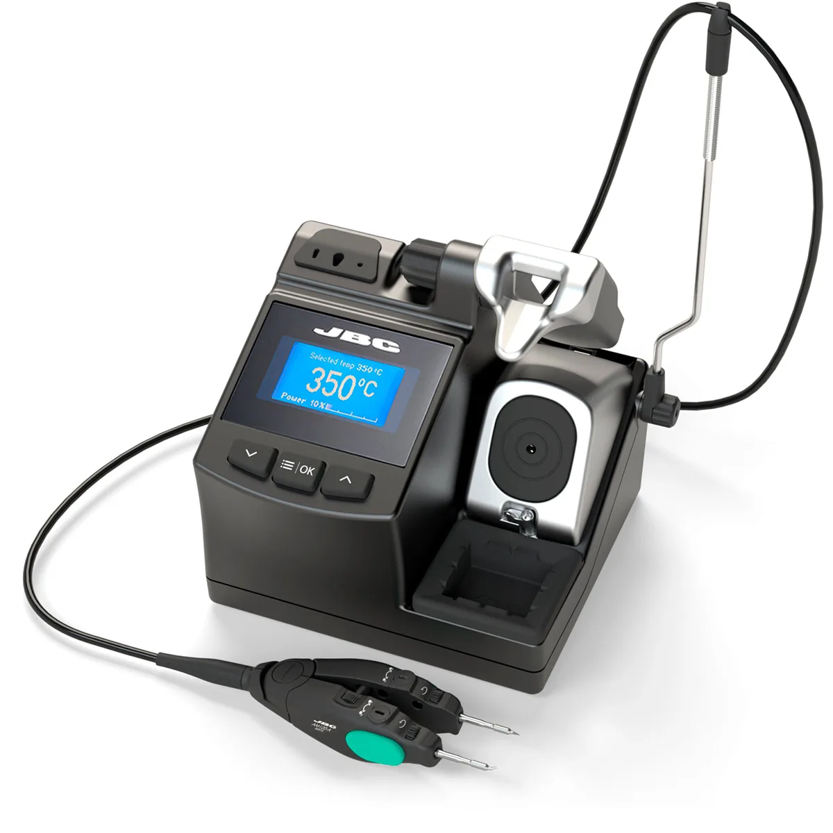 CP2HF Welding Workstation Original JBC Electric Soldering Iron Welding Table CP-2QE Constant Temperature
CP2HF Welding Workstation Original JBC Electric Soldering Iron Welding Table CP-2QE Constant Temperature
