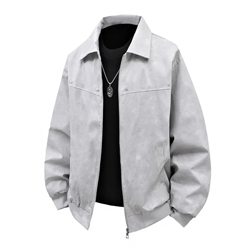 LIBIELIY Spring Autumn New Loose Retro Zipper Jacket Men's Casual Coat
LIBIELIY Spring Autumn New Loose Retro Zipper Jacket Men's Casual Coat