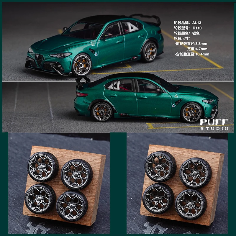 PuffStudio_1/64 Scale Wheel_AL13-R110_8.8mm Plug-in Hub Car Model Accessories
PuffStudio_1/64 Scale Wheel_AL13-R110_8.8mm Plug-in Hub Car Model Accessories