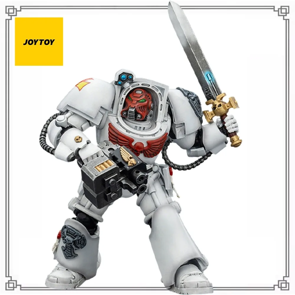 100% Original Genuine in Stock JOYTOY WARHAMMER 40000 White Scars Terminator I, Equipped with Power Fist and Assault Cannon
100% Original Genuine in Stock JOYTOY WARHAMMER 40000 White Scars Terminator I, Equipped with Power Fist and Assault Cannon