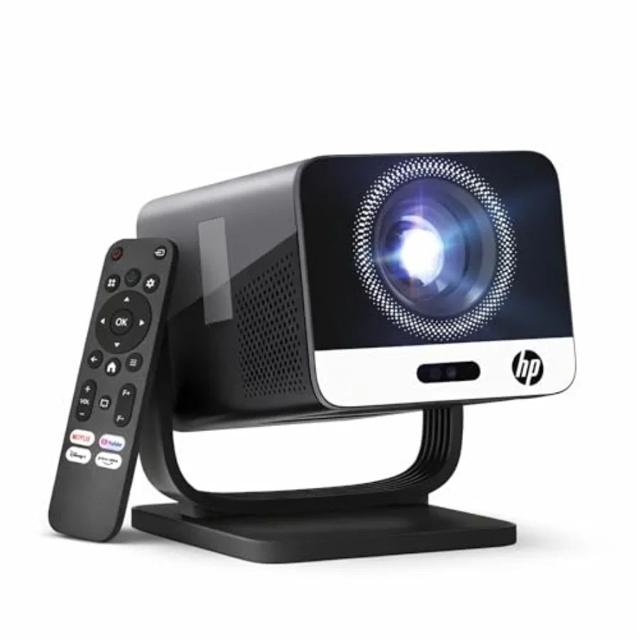 MC475 Official Licensed App Native 1080P Full HD Mini Projector with WiFi and Bluetooth, Portable Projector 4K Support, Auto Fo
MC475 Official Licensed App Native 1080P Full HD Mini Projector with WiFi and Bluetooth, Portable Projector 4K Support, Auto Fo