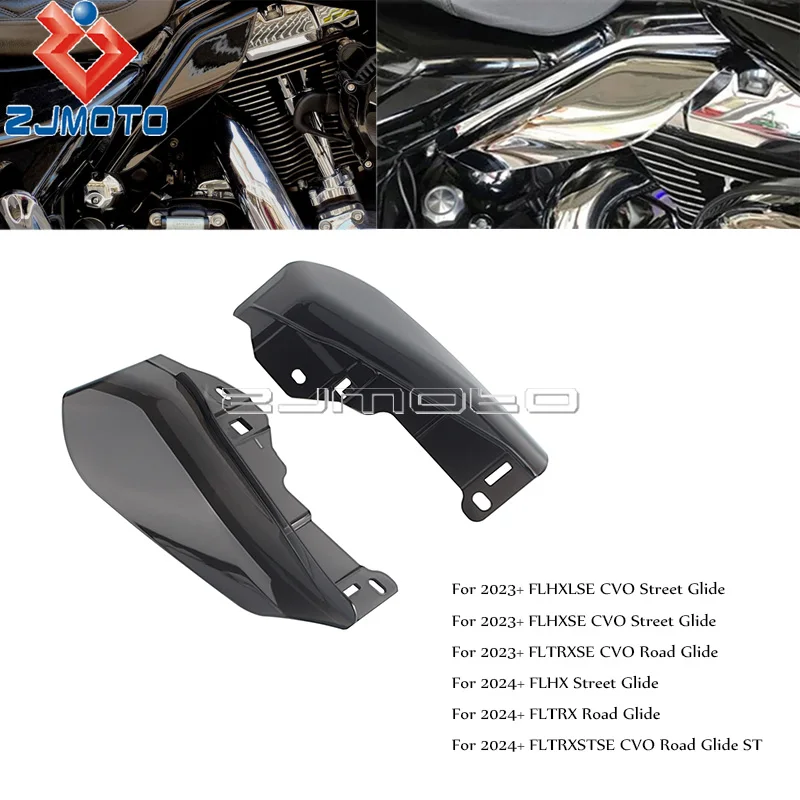Mid Frame Air Deflectors Smoke ABS Plastic Brand New Heat Shield For 2023 2024 2026 Harley Touring Street Road Glide CVO
Mid Frame Air Deflectors Smoke ABS Plastic Brand New Heat Shield For 2023 2024 2026 Harley Touring Street Road Glide CVO