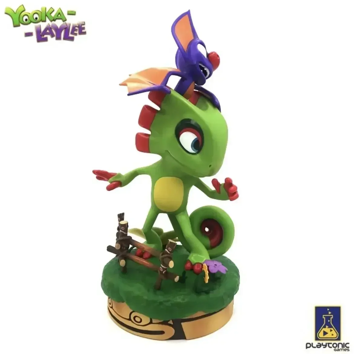 Подлинные милые игрушки ручной работы Yooka Laylee высотой 30 см, украшения из смолы, праздничные подарки
Подлинные милые игрушки ручной работы Yooka Laylee высотой 30 см, украшения из смолы, праздничные подарки