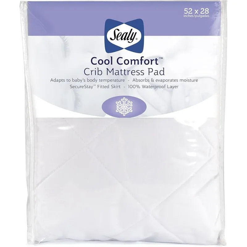Cool Comfort Cooling Breathable Waterproof Crib Mattress Protector Pad, Toddler Bed Co er, Infant and Newborn Durable Comfortabl
Cool Comfort Cooling Breathable Waterproof Crib Mattress Protector Pad, Toddler Bed Co er, Infant and Newborn Durable Comfortabl