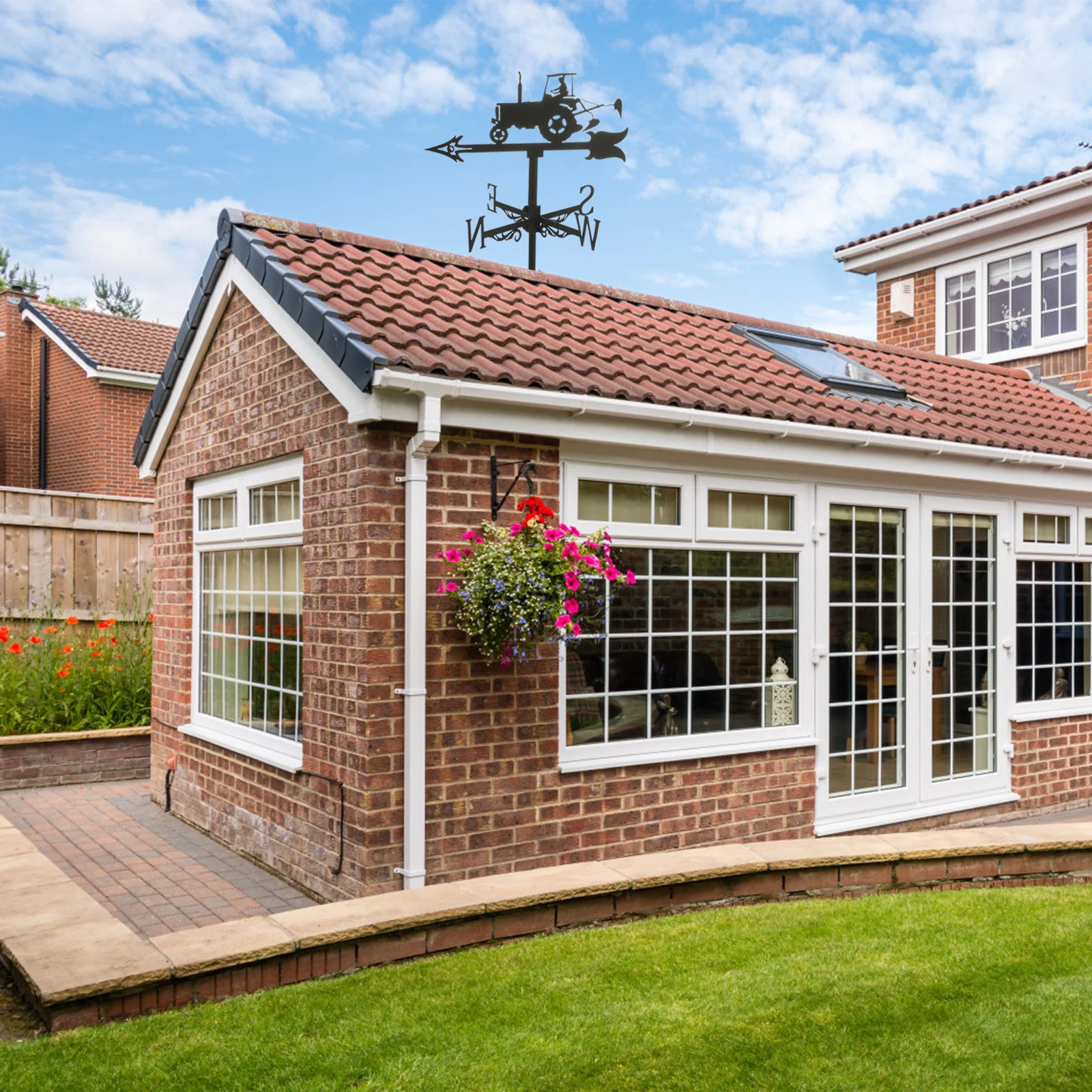 Black Weather Vane Iron Direction Indicator For Metal Weathervane European Style Outdoor Decor
Black Weather Vane Iron Direction Indicator For Metal Weathervane European Style Outdoor Decor