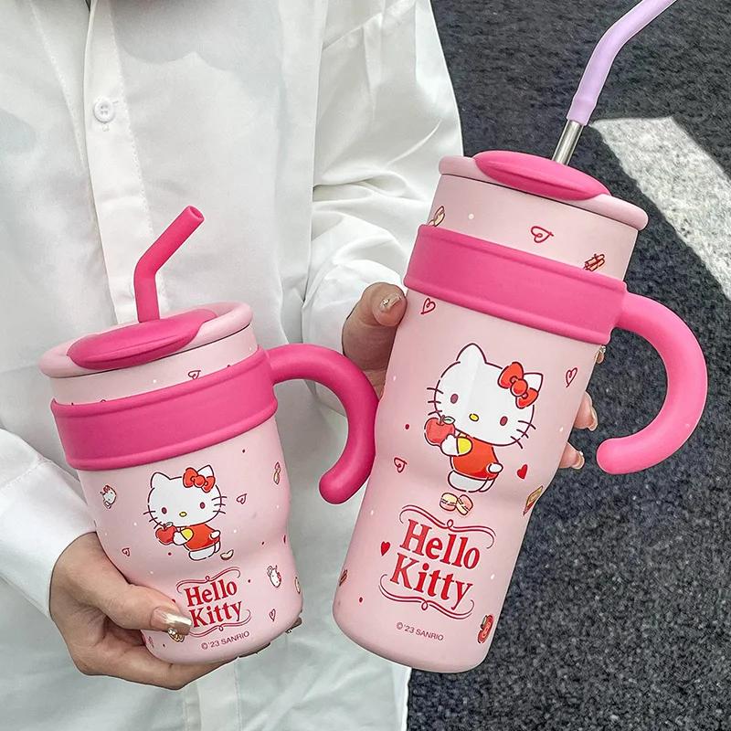 Термос Hello Kitty, 1 шт., стильная кружка для воды, 700 мл/1200 мл, подарок на День святого Валентина, автомобильная кружка, портативная кофейная кружка, большая емкость
Термос Hello Kitty, 1 шт., стильная кружка для воды, 700 мл/1200 мл, подарок на День святого Валентина, автомобильная кружка, портативная кофейная кружка, большая емкость