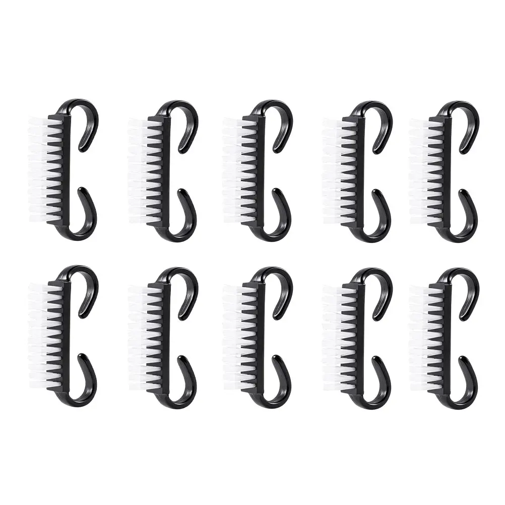 Black Horn Brushes for Nail Cleaning Durable Lightweight Manicure Fingernail Scrub Home Use Portable Dust Free Salon Tools
Black Horn Brushes for Nail Cleaning Durable Lightweight Manicure Fingernail Scrub Home Use Portable Dust Free Salon Tools