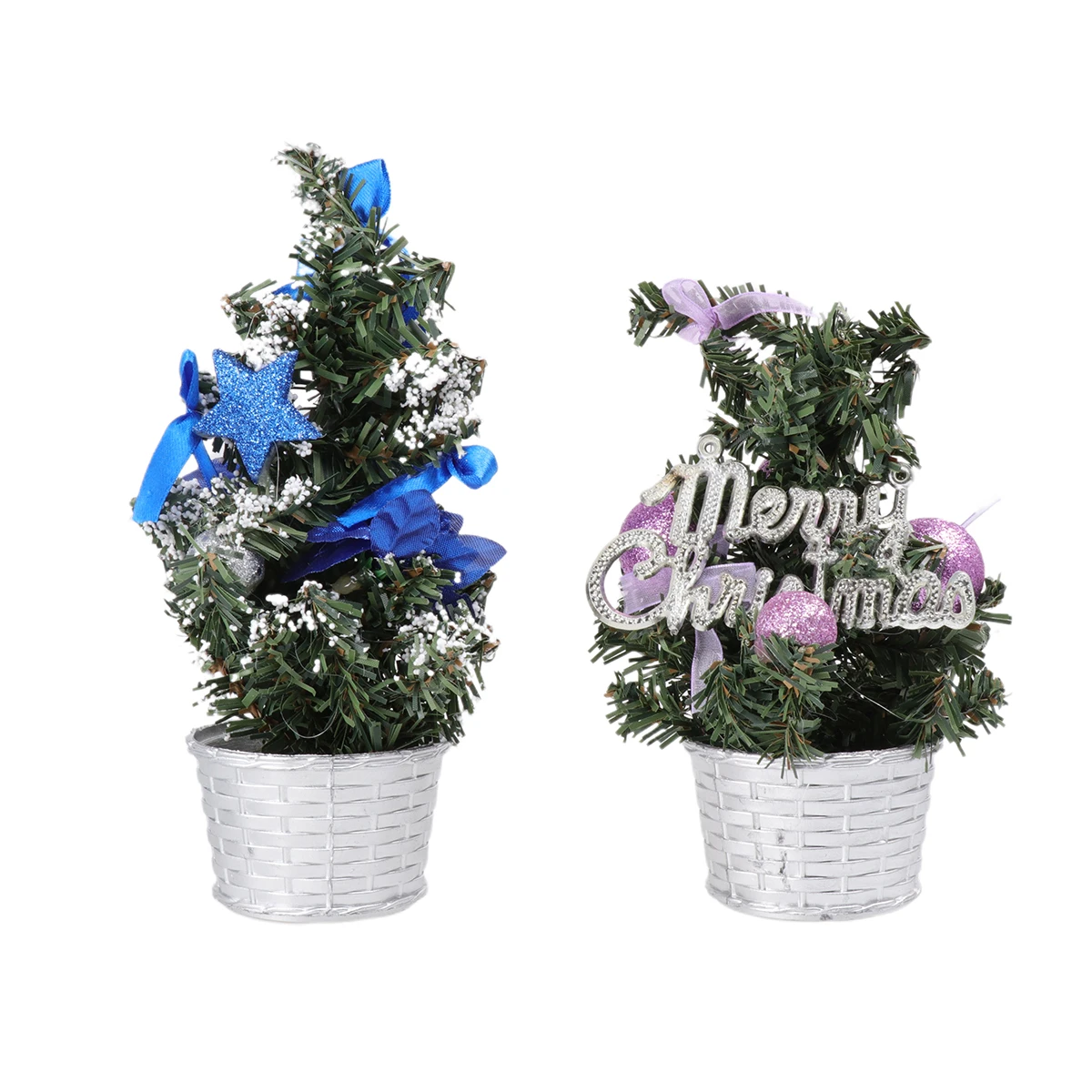 2Pcs Christmas Tree Ornaments Mini Xmas Decorations Blue Artificial Desktop Gifts Warm Festive Party Supplies LED Tree Model
2Pcs Christmas Tree Ornaments Mini Xmas Decorations Blue Artificial Desktop Gifts Warm Festive Party Supplies LED Tree Model