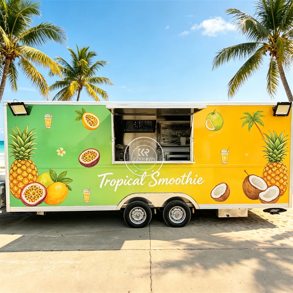 Street Food Truck Catering Trailer Concession Mobile Ice Cream Cart BBQ Fast Food Truck Trailer With Full Kitchen Equipments
Street Food Truck Catering Trailer Concession Mobile Ice Cream Cart BBQ Fast Food Truck Trailer With Full Kitchen Equipments