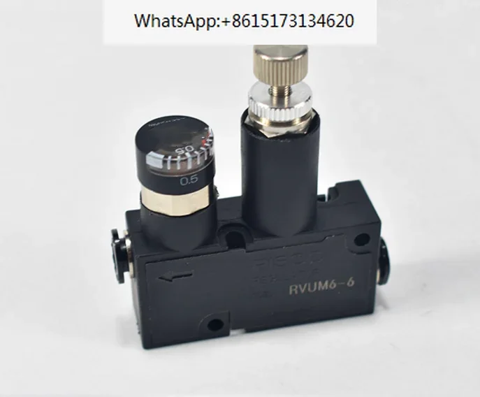 Миниатюрный клапан регулирования давления типа PISCO, бутик RVUM8-8 RVUM6-6 RVUM4-4, редукционный клапан RVUM
Миниатюрный клапан регулирования давления типа PISCO, бутик RVUM8-8 RVUM6-6 RVUM4-4, редукционный клапан RVUM