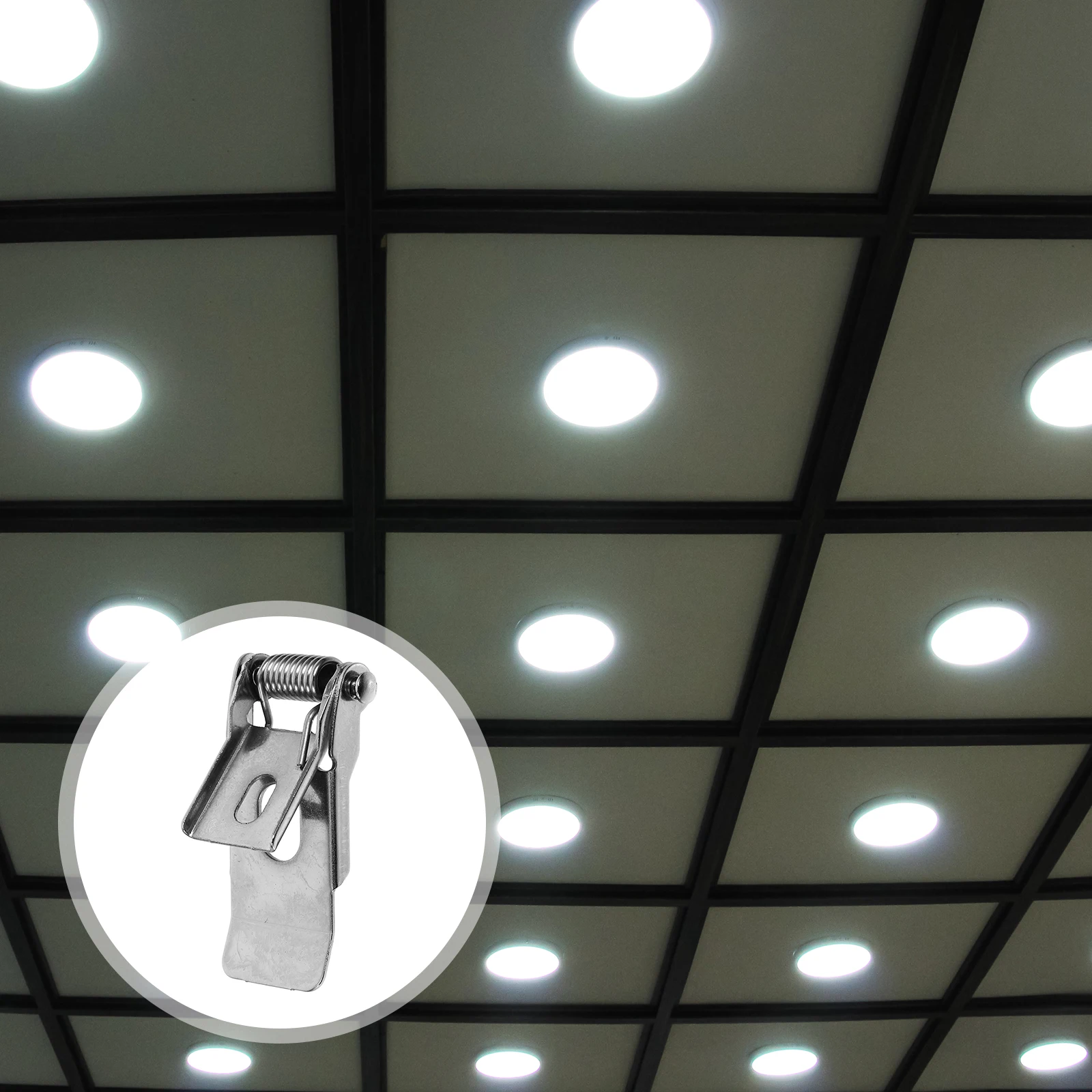 10 Pcs Spring Clips Lighting Downlight Clips Securing Clamps Lamp Accessories Easy Install Iron Material
10 Pcs Spring Clips Lighting Downlight Clips Securing Clamps Lamp Accessories Easy Install Iron Material