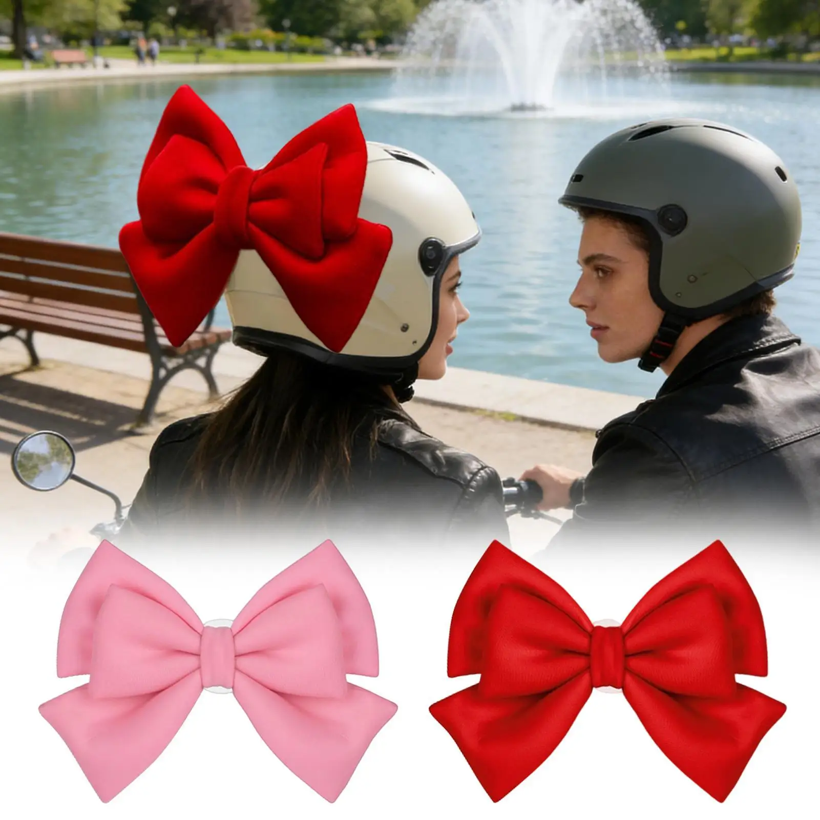 Декоративный бантик для шлема, съемный, на клейкой основе, с присоской, для женских шлемов, для поездок на работу и велоспорта
Декоративный бантик для шлема, съемный, на клейкой основе, с присоской, для женских шлемов, для поездок на работу и велоспорта