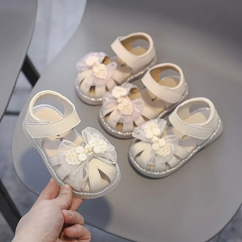 Baby Girls Sandals Summer Children Bow Princess Shoes Soft Soled Non Slip Infant Toddler Shoes Comfortable Kids Beach Shoes
Baby Girls Sandals Summer Children Bow Princess Shoes Soft Soled Non Slip Infant Toddler Shoes Comfortable Kids Beach Shoes