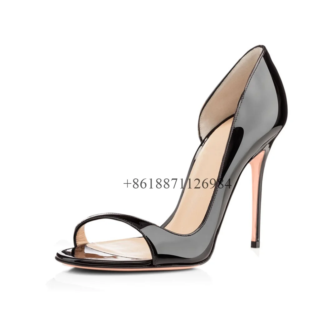 Mixed Colors Patent Leather Round Toe Summer Women Sandals Stiletto Super High Heels Slip On Design Large Size Shoes
Mixed Colors Patent Leather Round Toe Summer Women Sandals Stiletto Super High Heels Slip On Design Large Size Shoes