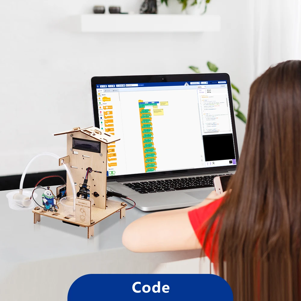 ACEBOTT STEM School Smart Home Kit Education Solution Series with Teaching Resource for Arduino ESP32
ACEBOTT STEM School Smart Home Kit Education Solution Series with Teaching Resource for Arduino ESP32
