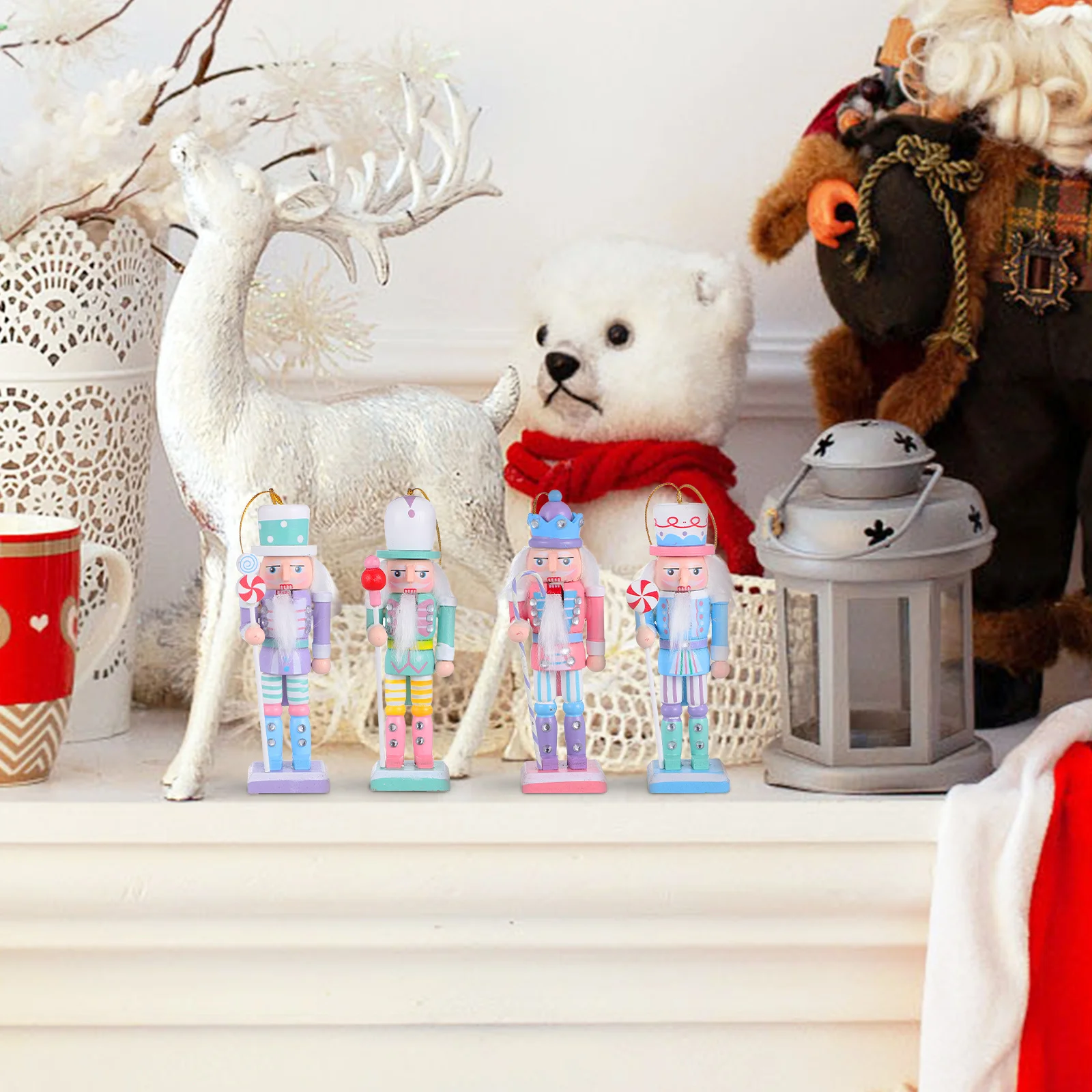 4Pcs Xmas Nutcracker Figure Bright Color Festive Elements Design Safe Strong Lightweight Holiday Decorations Holiday Nutcrackers
4Pcs Xmas Nutcracker Figure Bright Color Festive Elements Design Safe Strong Lightweight Holiday Decorations Holiday Nutcrackers