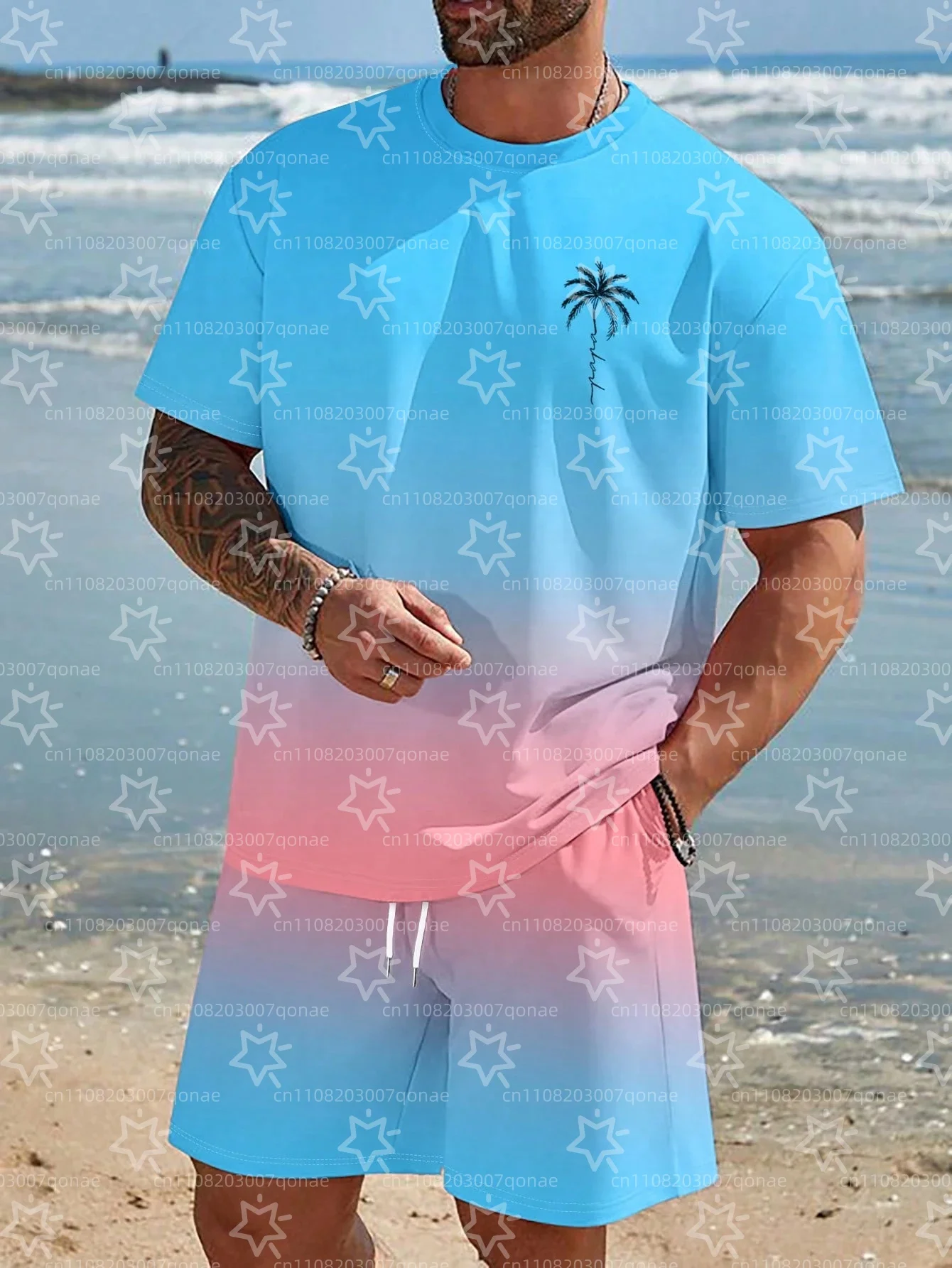 2026 Simple Men's T-shirts Shorts 2-piece Set Minimalist Casual Loose Sports Short Sleeve Shorts Set Holiday Men's Clothing
2026 Simple Men's T-shirts Shorts 2-piece Set Minimalist Casual Loose Sports Short Sleeve Shorts Set Holiday Men's Clothing