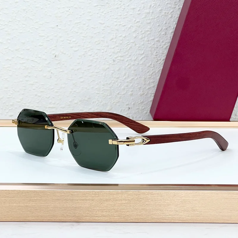 KIZN Men's Vintage Craft Diamond Cut Rimless Sunglasses Light Luxury Top Quality Boundless Acetate Solar Glasses for Male
KIZN Men's Vintage Craft Diamond Cut Rimless Sunglasses Light Luxury Top Quality Boundless Acetate Solar Glasses for Male