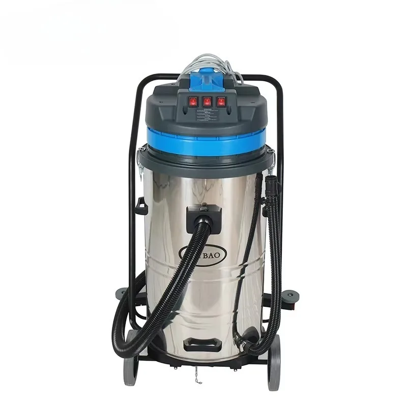 Strong suction large capacity stainless steel tank wet and dry vacuum cleaner with scraper
Strong suction large capacity stainless steel tank wet and dry vacuum cleaner with scraper