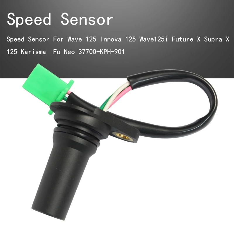 Speed Sensor For Wave /Innova 125 Wave125i Future X Supra X 125 Karisma Fu Neo 37700-KPH-901
Speed Sensor For Wave /Innova 125 Wave125i Future X Supra X 125 Karisma Fu Neo 37700-KPH-901
