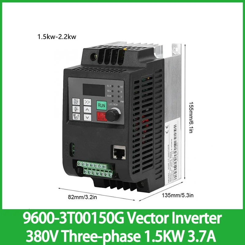 Мощный векторный инвертор 9600-3T00150G, 380 В, трехфазный 155 кВт, 135 а, высокопроизводительный инвертор * 82 * мм
Мощный векторный инвертор 9600-3T00150G, 380 В, трехфазный 155 кВт, 135 а, высокопроизводительный инвертор * 82 * мм