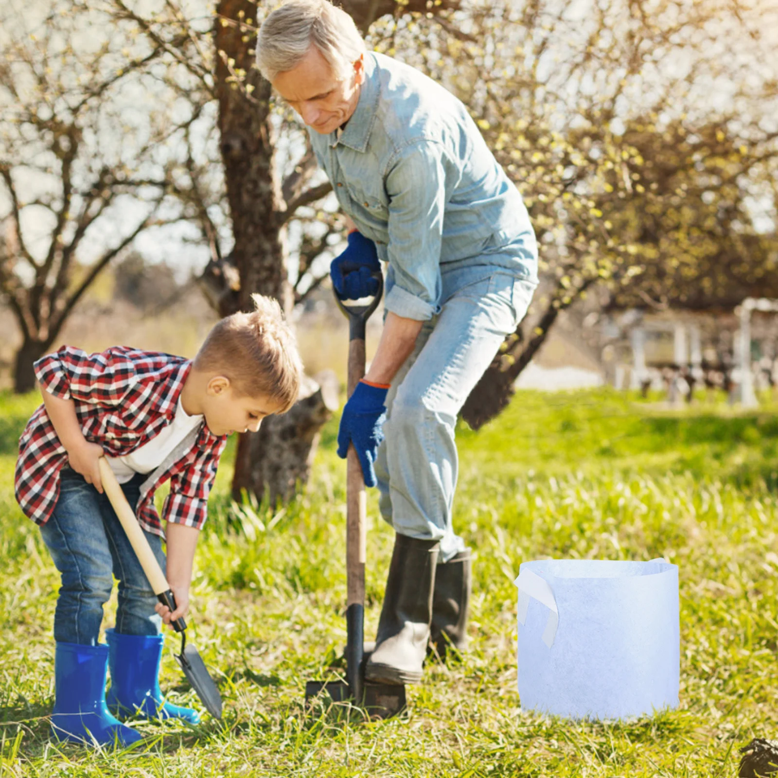 10Pcs Non-Woven Fabric Planting Bags Durable Grow Bags with Handles Space Saving Root Aeration for Gardening Agriculture
10Pcs Non-Woven Fabric Planting Bags Durable Grow Bags with Handles Space Saving Root Aeration for Gardening Agriculture