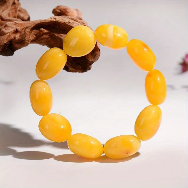 Beeswax Wristband, Yellow Chicken Oil Retro Honey Hand Row, Elegant and Adaptable Design, Suitable for Men and Women
Beeswax Wristband, Yellow Chicken Oil Retro Honey Hand Row, Elegant and Adaptable Design, Suitable for Men and Women
