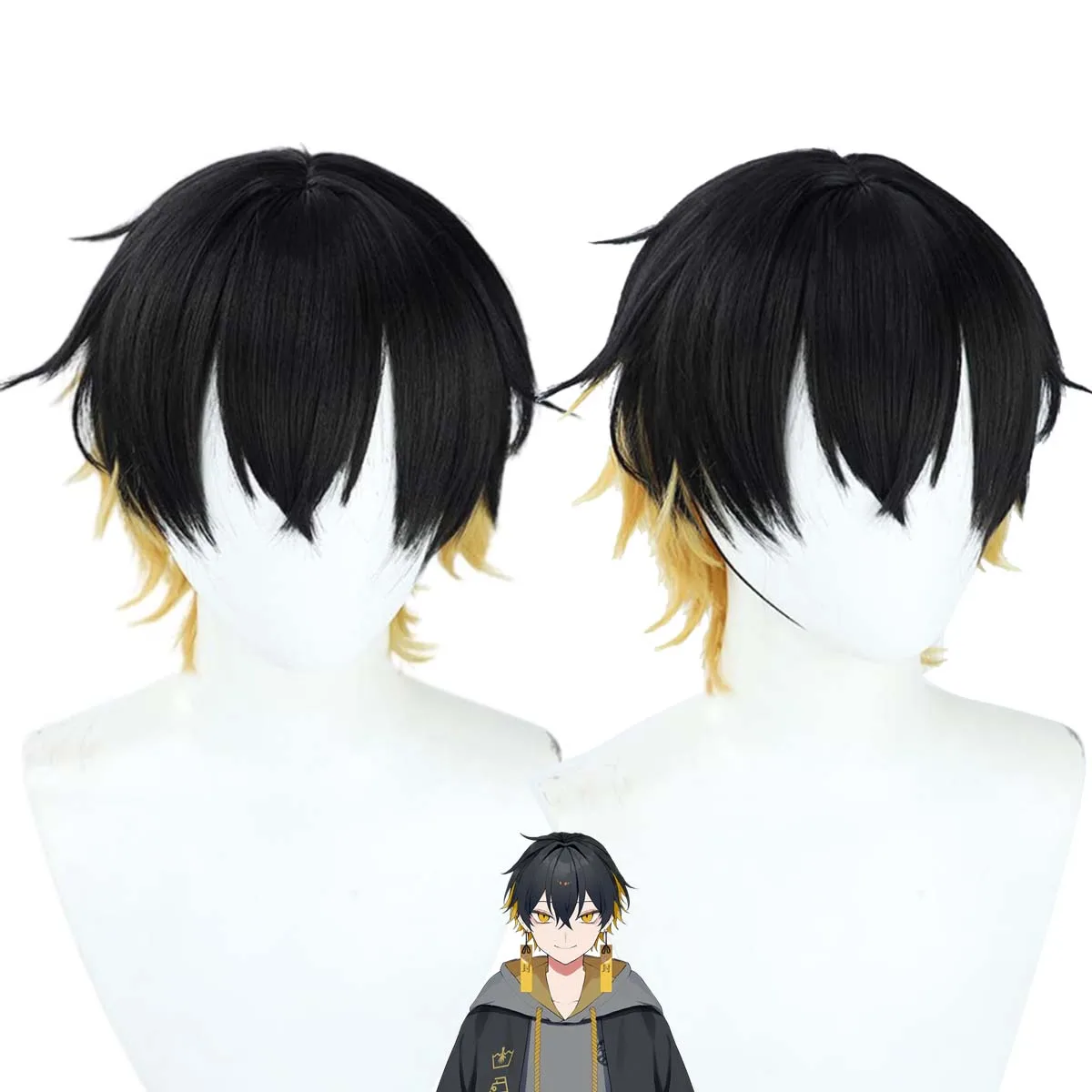 Halloween Hololive Virtual YouTuber VTuber Yatogami Fuma Cosplay Heat-Resistant Hair Wig
Halloween Hololive Virtual YouTuber VTuber Yatogami Fuma Cosplay Heat-Resistant Hair Wig