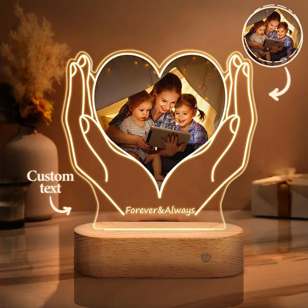 Custom Photo Plaque for Family Personalized Acrylic Couple Picture and Text Frame Couple's Anniversary Gift Keepsake for Parent
Custom Photo Plaque for Family Personalized Acrylic Couple Picture and Text Frame Couple's Anniversary Gift Keepsake for Parent