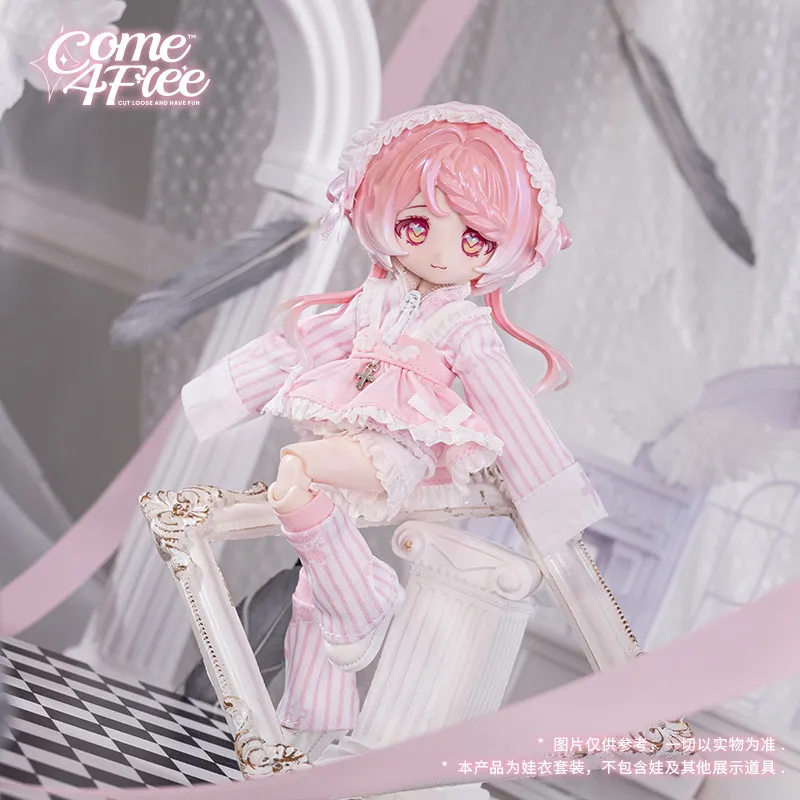 Come4free Doll Clothes For Ob11 Bjd Soft Pink Striped Sweet Daily Pajama Set Lace Trim Casual Outfit For Doll Home Wear
Come4free Doll Clothes For Ob11 Bjd Soft Pink Striped Sweet Daily Pajama Set Lace Trim Casual Outfit For Doll Home Wear
