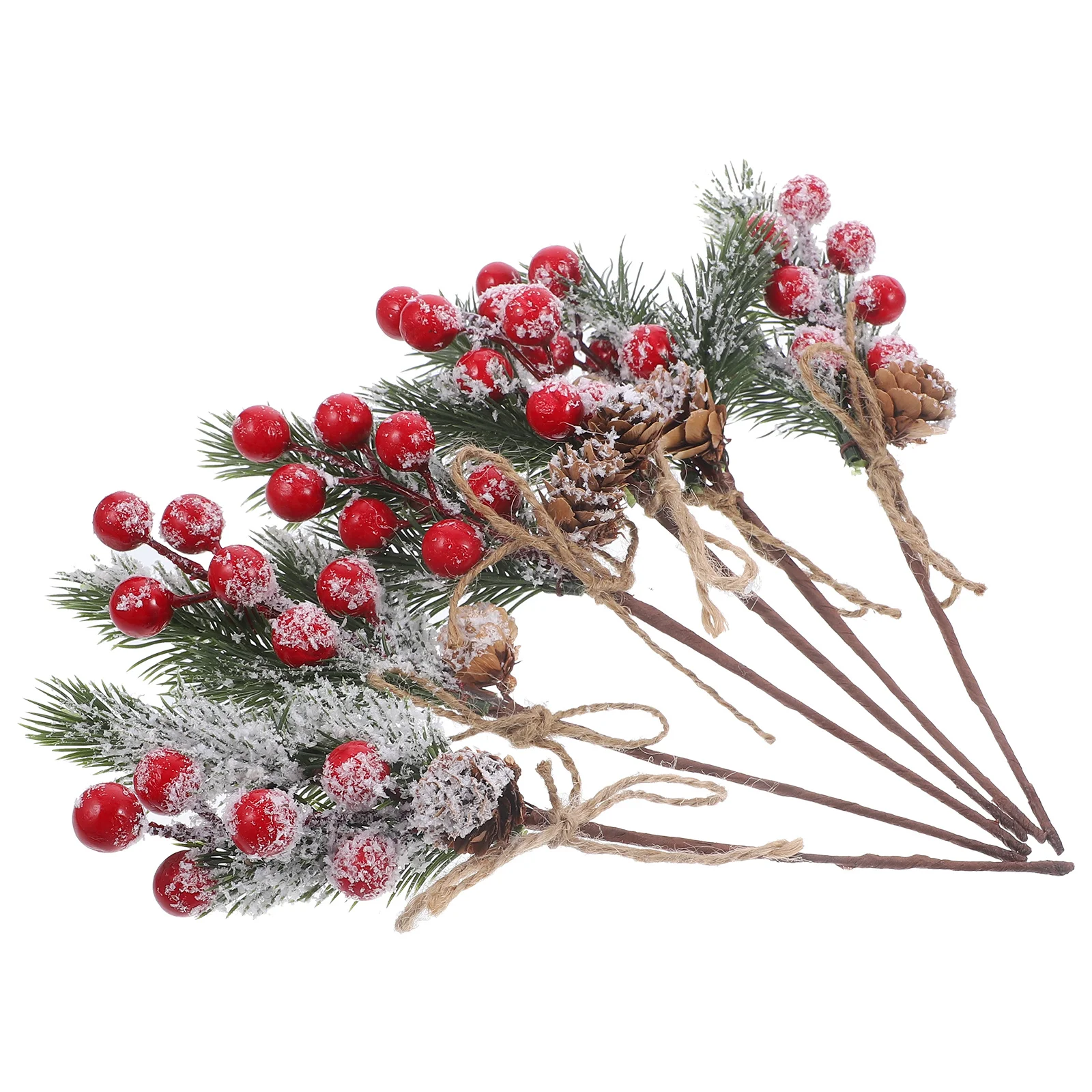 6pcs Simulation Berry Stem Fake Pine Picks For Christmas Diy Decorations Artificial Plant Berries Tree Ornament Xmas Wreaths
6pcs Simulation Berry Stem Fake Pine Picks For Christmas Diy Decorations Artificial Plant Berries Tree Ornament Xmas Wreaths