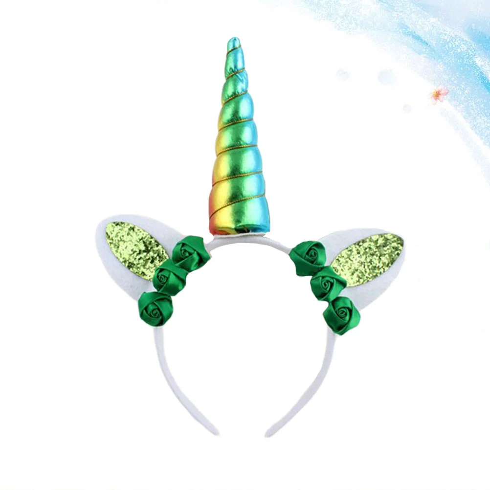 Green Rose Headband Headdress Unique Design Lightweight Comfortable Cosplay St Patrick's Day Hair Bands Rose Hoops Party
Green Rose Headband Headdress Unique Design Lightweight Comfortable Cosplay St Patrick's Day Hair Bands Rose Hoops Party
