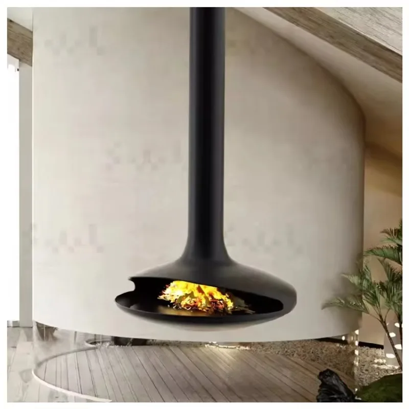 【Hot】Modern Wood Burning Hanging Celling Fireplace Wall-Mounted Ventless Smokeless Heating Indoor Home Hotel
【Hot】Modern Wood Burning Hanging Celling Fireplace Wall-Mounted Ventless Smokeless Heating Indoor Home Hotel