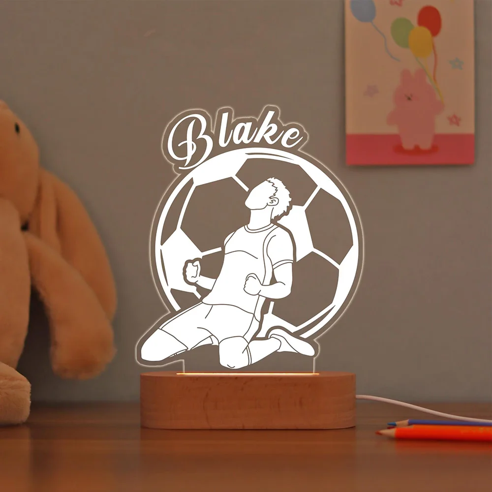 Custom Night Light Personalized Sports Style Light Back To School Graduation Gift Ideal Team Present For Football Enthusiasts
Custom Night Light Personalized Sports Style Light Back To School Graduation Gift Ideal Team Present For Football Enthusiasts