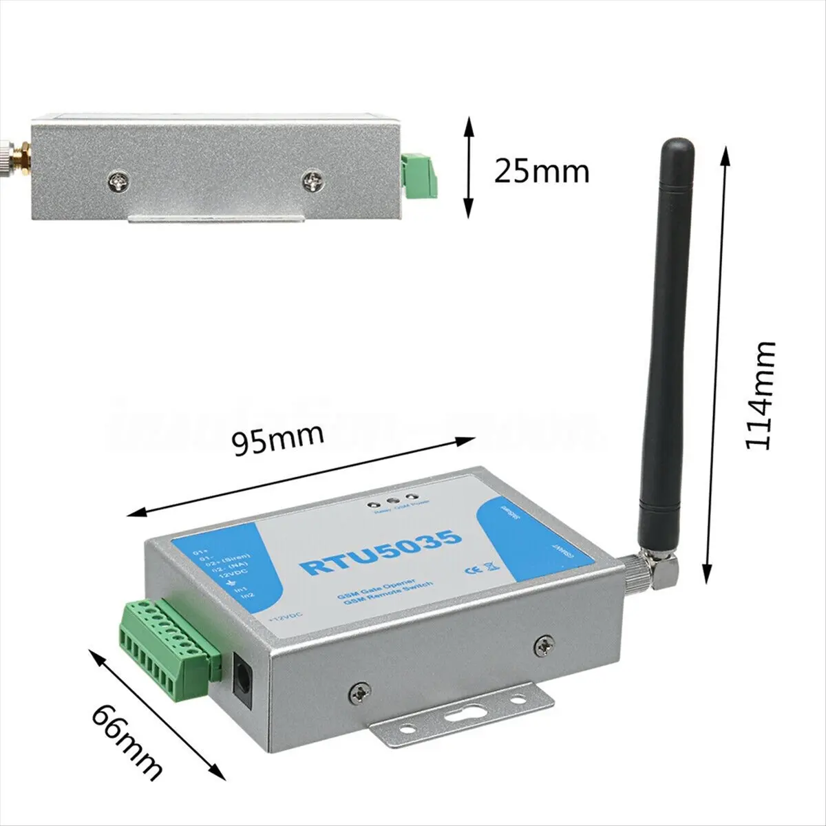 (A32M) RTU5035 GSM Gate Opener Relay Switch Garage Gate Opener APP Control Wireless Remote Control Door Acces Long Antenna
(A32M) RTU5035 GSM Gate Opener Relay Switch Garage Gate Opener APP Control Wireless Remote Control Door Acces Long Antenna