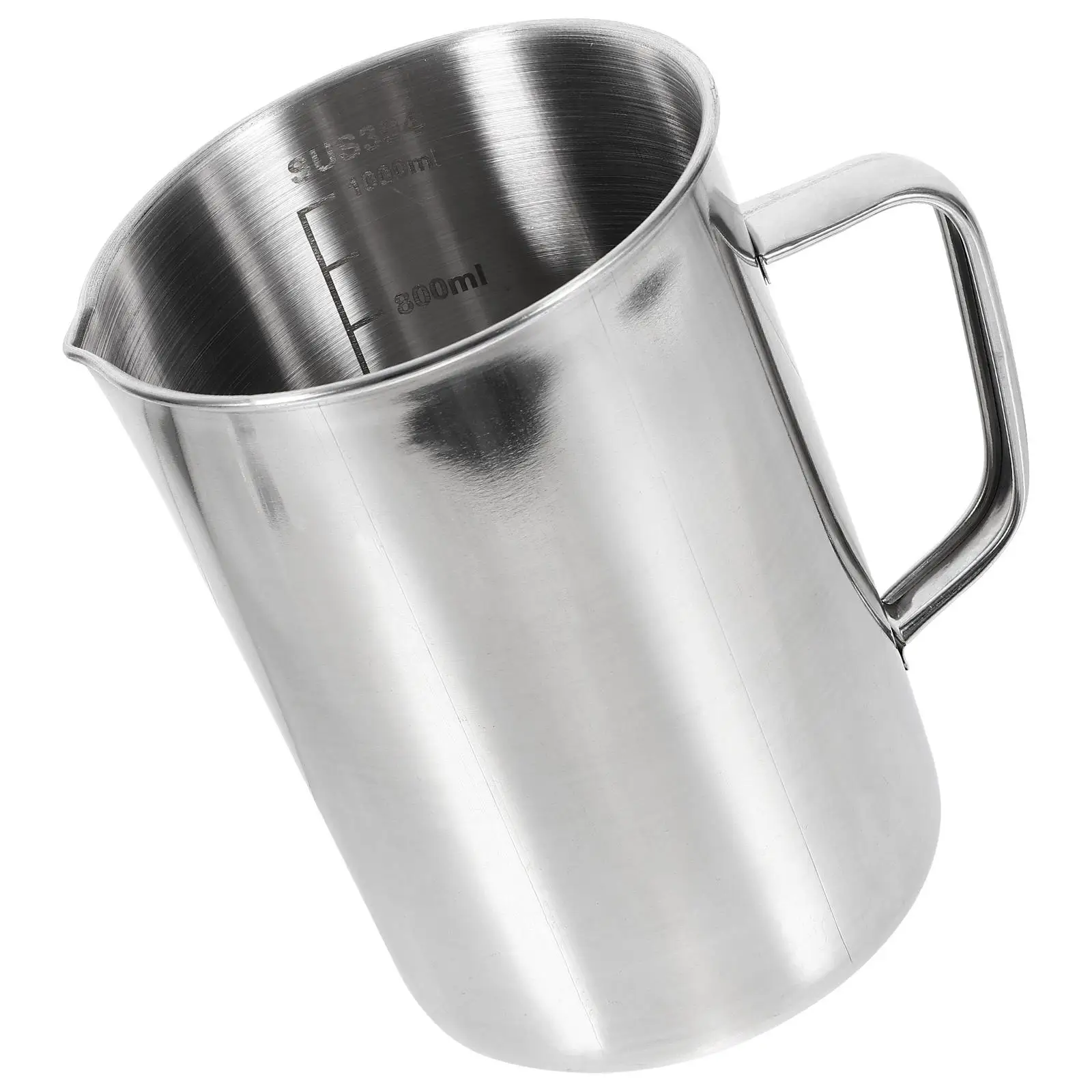 Stainless Steel Measuring Cup with Scale Kitchen Laboratory Beaker for Liquid Solid Components Graduated Teaching Equipment
Stainless Steel Measuring Cup with Scale Kitchen Laboratory Beaker for Liquid Solid Components Graduated Teaching Equipment