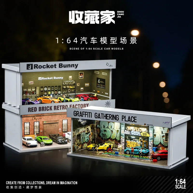 1:64 Simulation Car Model Display with Lights Assembly Parking Scene Ornament Home Office Desktop Decoration
1:64 Simulation Car Model Display with Lights Assembly Parking Scene Ornament Home Office Desktop Decoration