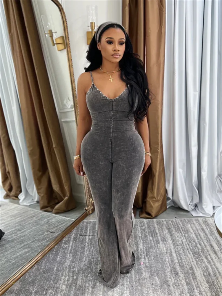 Whatiwear Sexy Fashion Backless Denim Jumpsuit Women Distressed Style Low-Neck Skinny Peach Hip Hottie Street Hipster Overalls
Whatiwear Sexy Fashion Backless Denim Jumpsuit Women Distressed Style Low-Neck Skinny Peach Hip Hottie Street Hipster Overalls