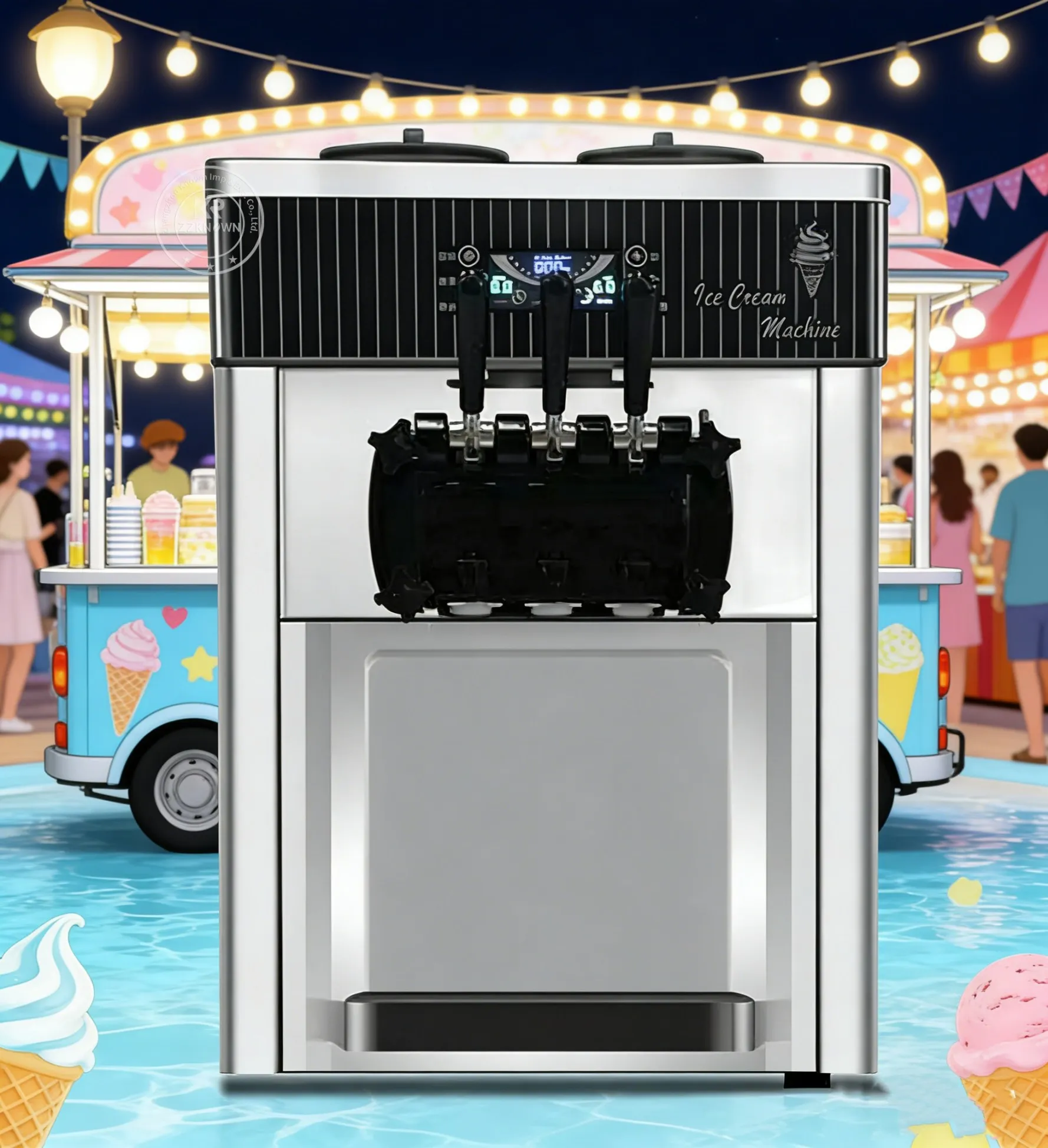 Pre-cooling Commercial Ice Cream Maker A126 Ice Cream Machine Soft Serve Machine Portable Big Capacity Ice Cream Machine
Pre-cooling Commercial Ice Cream Maker A126 Ice Cream Machine Soft Serve Machine Portable Big Capacity Ice Cream Machine
