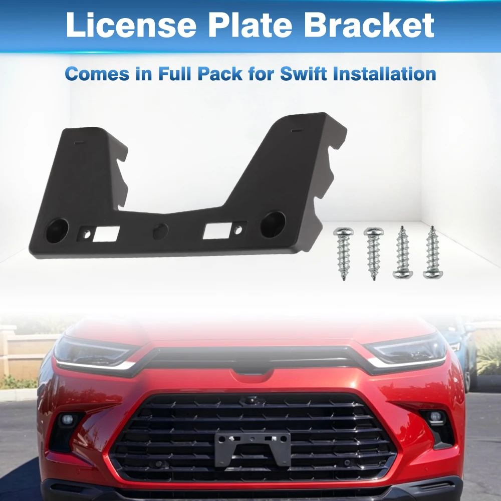 For Toyota Grand Highlander Limited Platinum 2024-2026 US Version Front License Plate Bracket TO1068174 521140E240 52114-0E240
For Toyota Grand Highlander Limited Platinum 2024-2026 US Version Front License Plate Bracket TO1068174 521140E240 52114-0E240