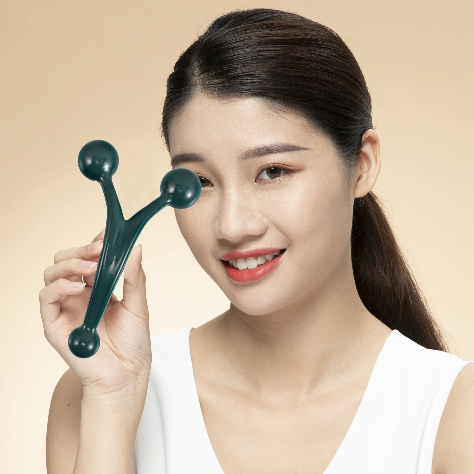 Massage Roller for Muscle Tension Relief Ergonomic Portable Neck Foot Massager Green Ball Manual Therapy Rolling Pin Trigger
Massage Roller for Muscle Tension Relief Ergonomic Portable Neck Foot Massager Green Ball Manual Therapy Rolling Pin Trigger